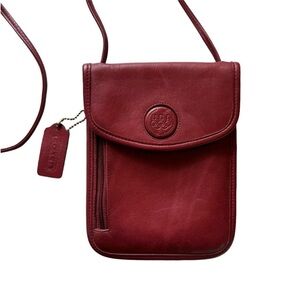 Coach 100th Olympic Anniversary Red Crossbody Purse
